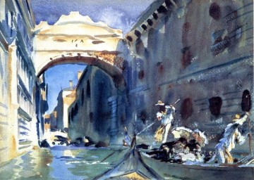 Bridge of Sighs John Singer Sargent Oil Paintings